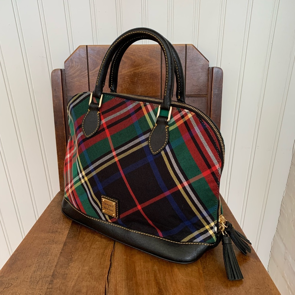 Dooney & Bourke Windsor Tartan Dome Purse